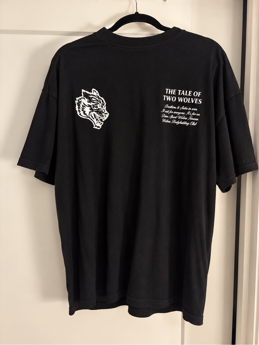RARE Darc Sport Tale of Two Wolves “Premium Vintage” Tee 172/1000